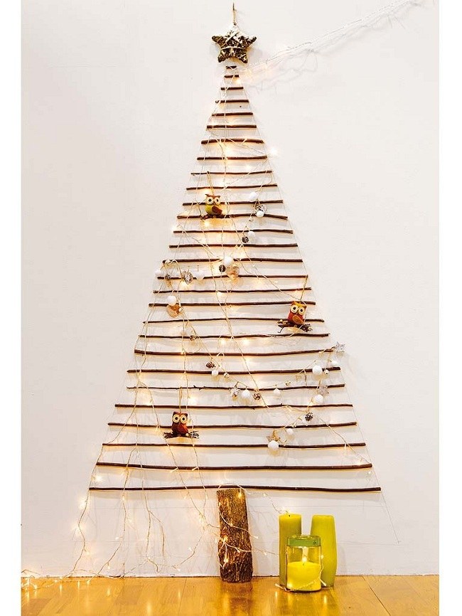 cây thông Noel bằng gỗ handmade mang vẻ đẹp độc đá
