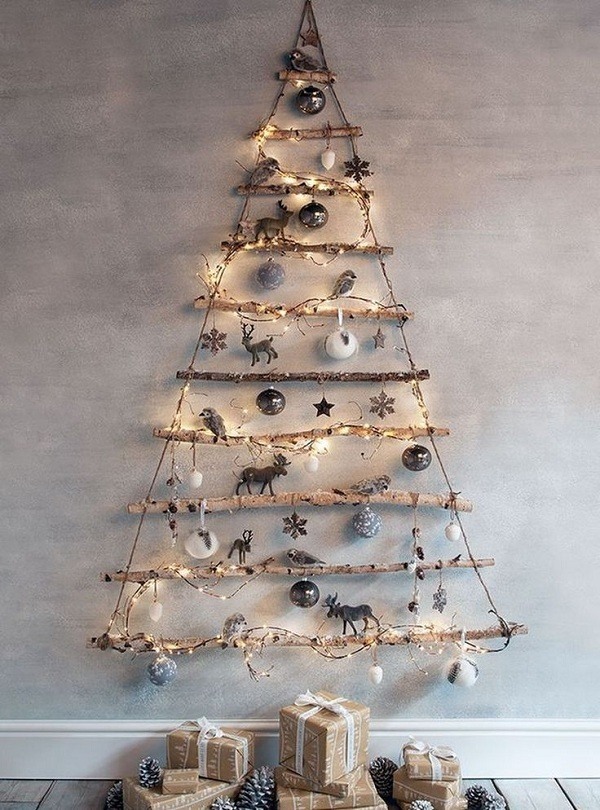 cây thông Noel bằng gỗ handmade mang vẻ đẹp độc đá